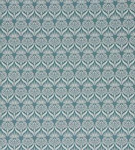 Artichoke Thistle Fabric by Barneby Gates Teal