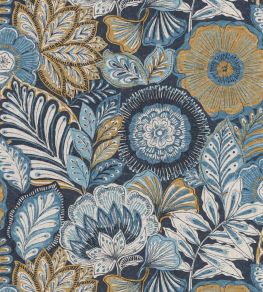 Batik Wallpaper by Casadeco Bleu Indigo