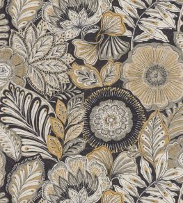 Batik Wallpaper by Casadeco Noir Reglisse