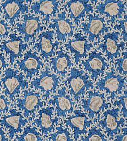 Beach Comber Fabric by Jim Thompson No.9 Marine
