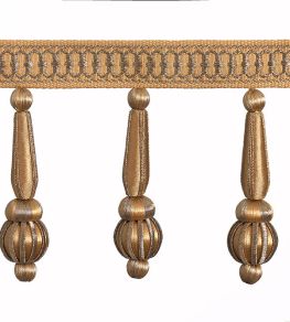 Beaded Fringe 25cm Trimming by Houles Metal