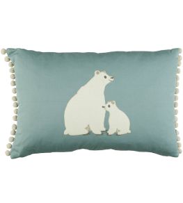 Bear Hug Cushion 40 x 60cm by Villa Nova Blue