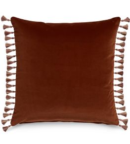 Beauchamp Velvet Cushion 55 x 55cm by James Hare Tobasco