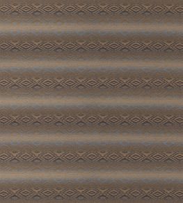Beaumaris Fabric by Mulberry Home Granite/Blue
