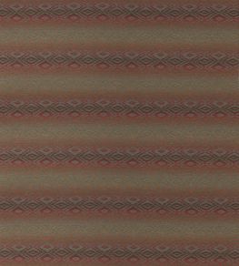 Beaumaris Fabric by Mulberry Home Red/Green