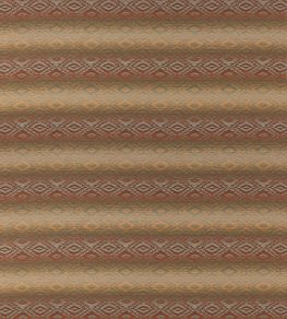 Beaumaris Fabric by Mulberry Home Russet/Gold