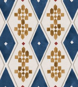 Beldi Rugs Wallpaper by Coordonne Ultramarine