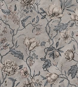 Belinda Wallpaper by Sandberg Misty Blue