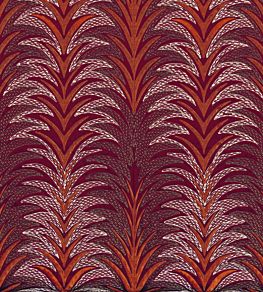 Belle Etoile Fabric by Casamance Bordeaux
