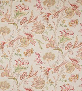 Belvedere Fabric by Colefax and Fowler Tomato/Sand
