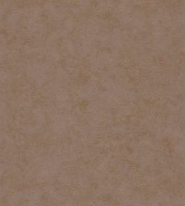 Benton Uni Metallic Wallpaper by Caselio Marron cuivre