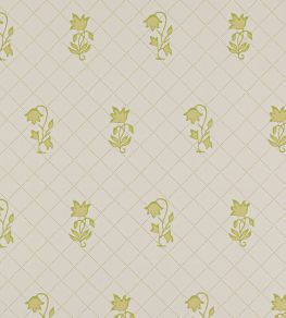 Berkeley Sprig Wallpaper by Colefax and Fowler Lime