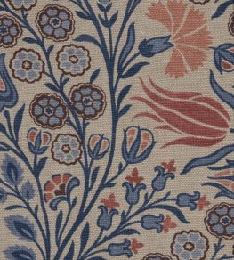Berry Vine in Wycombe Fabric by Liberty Lapis