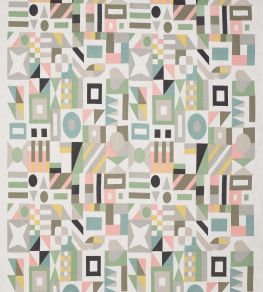 Big Band Fabric by Jim Thompson No.9 Mineral