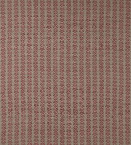 Birch Stripe Fabric by Colefax and Fowler Red