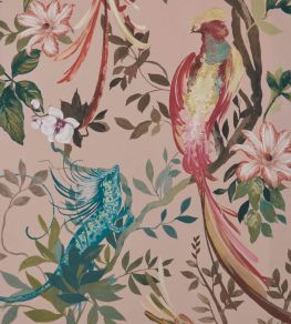 Bird Sonnet Wallpaper by 1838 Wallcoverings Blush