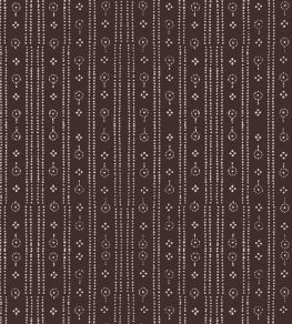Birdlip Fabric by Parker & Jules Conker