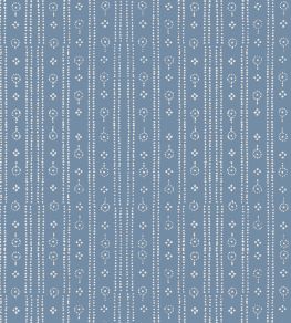 Birdlip Fabric by Parker & Jules Day Blue