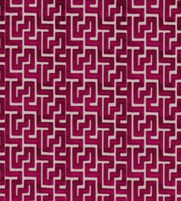 Biscaya Fabric by Camengo Fuschia