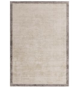 Blade Border Rug by Asiatic Putty/Silver