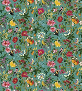 Cornucopia Fabric by Blendworth Lagoon
