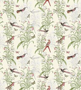 Menagerie Fabric by Blendworth Green/Neutral
