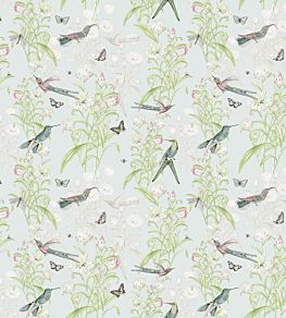Menagerie Fabric by Blendworth Blue/Green