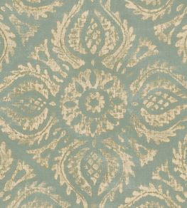 Blockprint Diagonal Tiles Wallpaper by Eijffinger Celadon