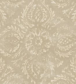 Blockprint Diagonal Tiles Wallpaper by Eijffinger Cream/Sand