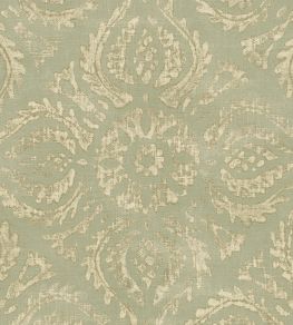 Blockprint Diagonal Tiles Wallpaper by Eijffinger Olive/Mauve