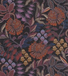 Bloomsbury Wallpaper by Casadeco Rouille