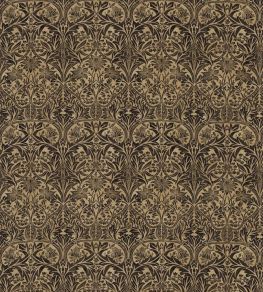 Bluebell Fabric by Morris & Co Black/Manilla