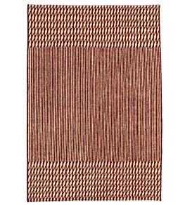 Blur Rug by Nanimarquina Red