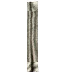 Blur Runner Rug by Nanimarquina Black