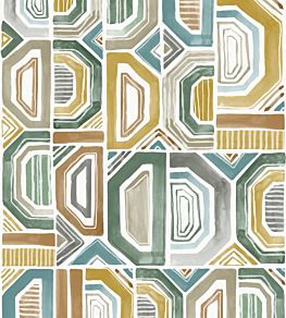 Bogolan Mural by Casamance Multicolore