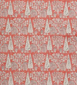 Bohemian Forest Fabric by Jim Thompson No.9 Russet