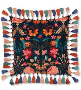 Bonita Velvet Cushion 50 x 50cm by Romo Rosa