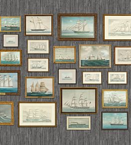 Captain's Cabin Mural by Borastapeter 87