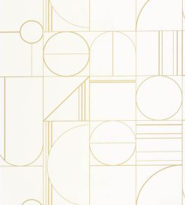 Border Wallpaper by Caselio Balnc Or
