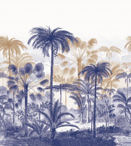 Bosque L Mural by Casadeco Bleu