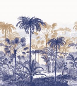 Bosque M Mural by Casadeco Bleu