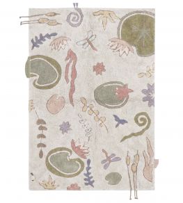 Botanic Fantasy Rug by Lorena Canals Multi