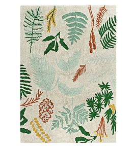 Botanic Plants Rug by Lorena Canals Multicolor