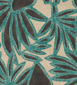 Botanis Wallpaper by Arte Nutmeg Teal
