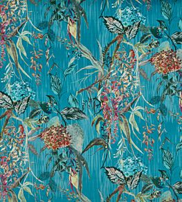 Botanist Fabric by Prestigious Textiles Peacock