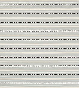 Bow And Arrow Fabric by Christopher Farr Cloth Aqua