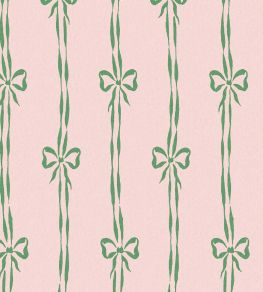 Bow Peep Fabric by Woodchip & Magnolia Pink Apple