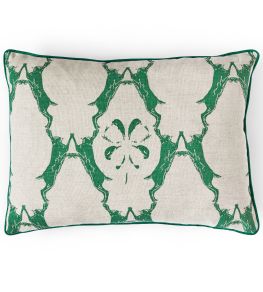 Boxing Hares Cushion 40 x 60cm by Barneby Gates Green
