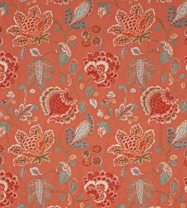Braganza Fabric by Colefax and Fowler Red