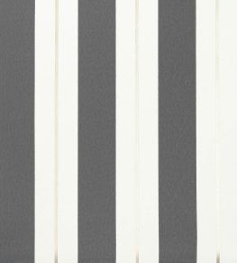 Bramante Stripe Wallpaper by Osborne & Little Charcoal